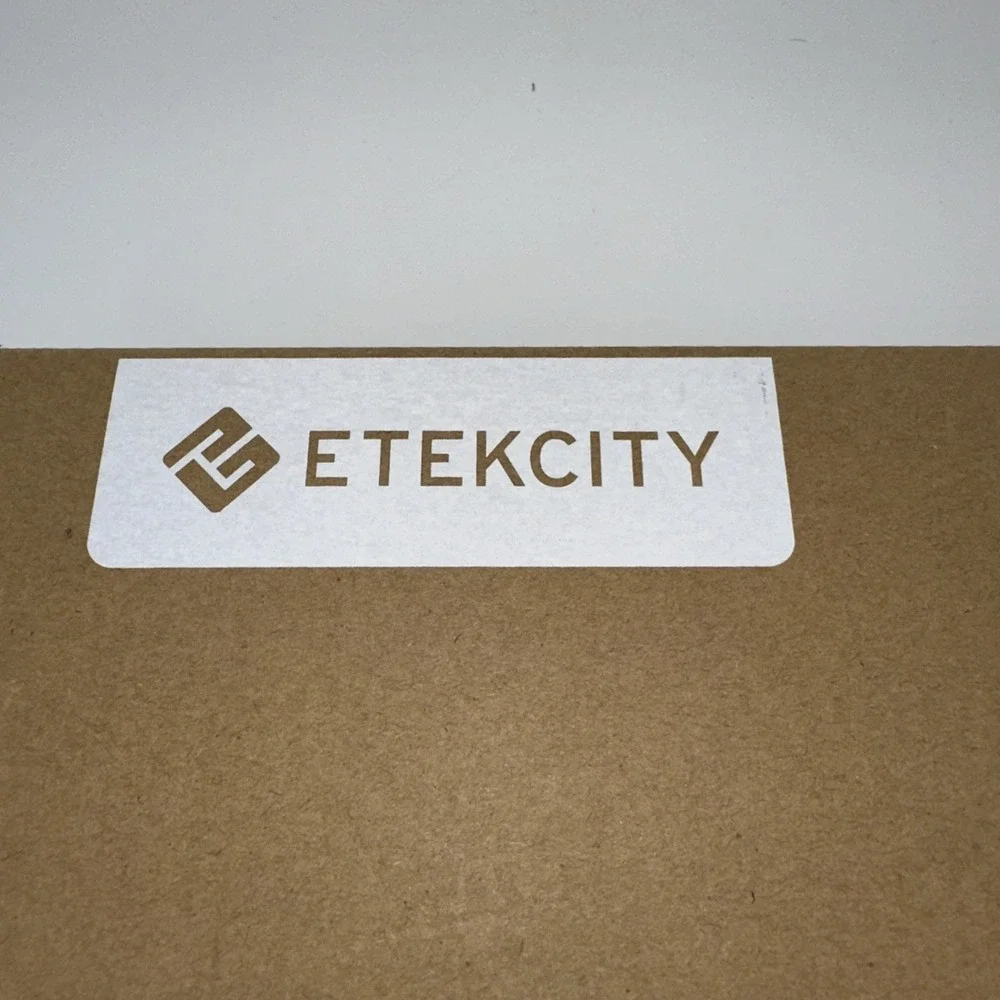 Etekcity Digital Body Weight Scale EB4473C Glass 400lb LCD Open Box Step On Tech